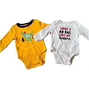 Carters 3 Months Long Sleeve Onesie